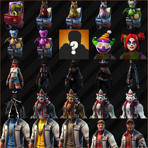 Fortnite Skins Ont D J T Datamin S Dans La Mise Jour