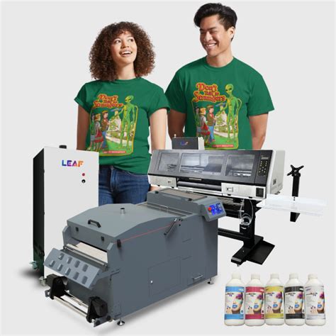 Leaf Dual I Printheads Cm A Dtf Direct To Film Printer For T