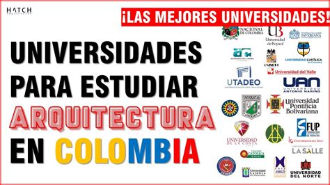 Universidades Para Estudiar Arquitectura En Colombia Youtube