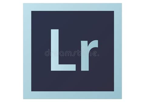 Logotipo De Adobe Lightroom Cs6 Imagen De Archivo Editorial