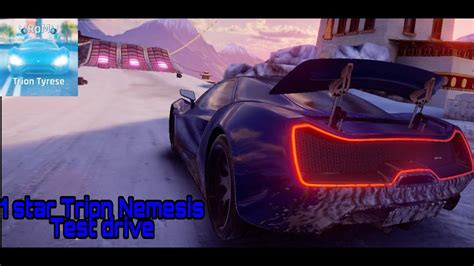 Asphalt 9 Trion Nemesis 1 Star Test Drive On All Tracks YouTube