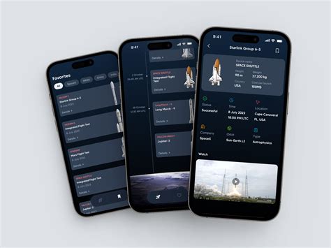 Space Launch Tracker App 🚀 by Hasan Aydın on Dribbble
