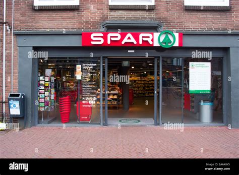 Arnhem Netherlands November 172019 Entrance Of Spar Store In