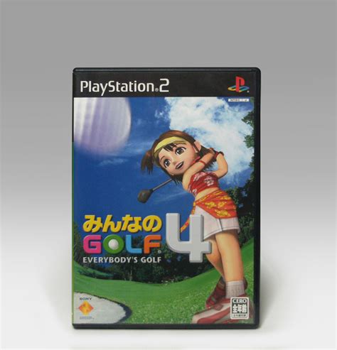 Yahooオークション Ps2 操作表・チラシあり みんなのgolf4 Scps 15