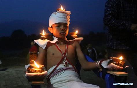 Dashain Festival Celebrated In Bhaktapur Nepal China Org Cn