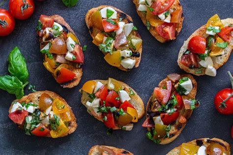 Minute Classic Bruschetta Recipe Momsdish