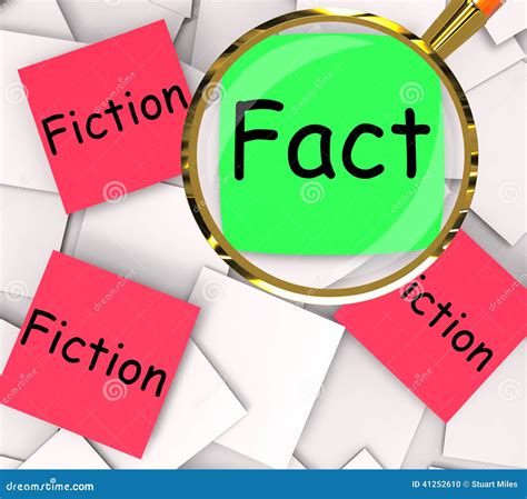 Fact Vs Fiction Sign Represents Authenticity Versus Rumor And Deception