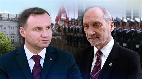 Ci G Dalszy Konfliktu Andrzej Duda Antoni Macierewicz