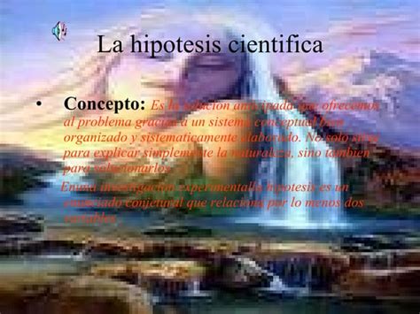 La Hipotesis Cientifica[1] | PPT