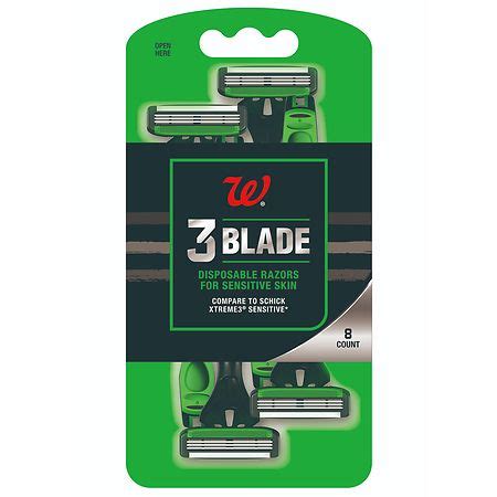 Walgreens Men S Blade Disposable Razor Walgreens