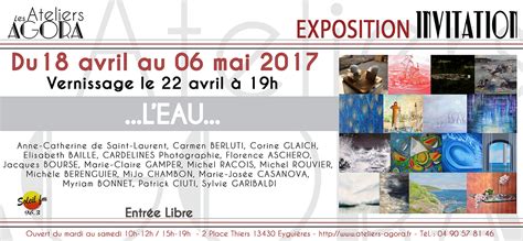 Exposition L Eau Les Ateliers Agora