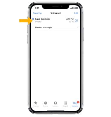 Apple Iphone X Access Voicemail Atandt