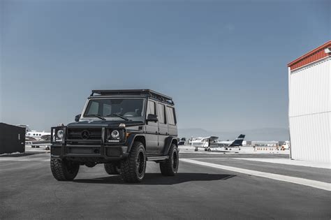 Off Road Mods And Rotiform Wheels On Black Mercedes G Wagon Black