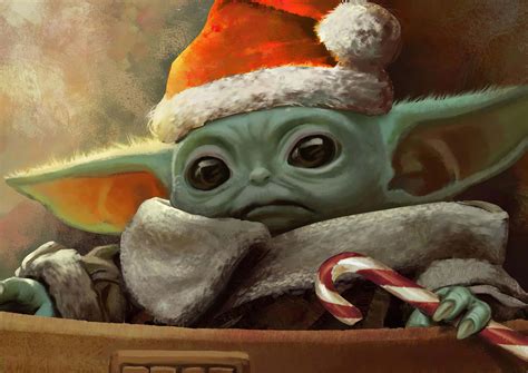 Yoda Christmas Wallpaper