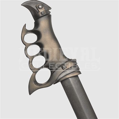 Larp Dagger Parrying Dagger Brass Knuckles Foam Weapon Calimacil