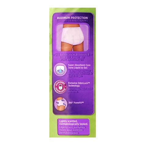 Buy Always Discreet Underwear XXL TTG Maximum 12 Pack Online At Best