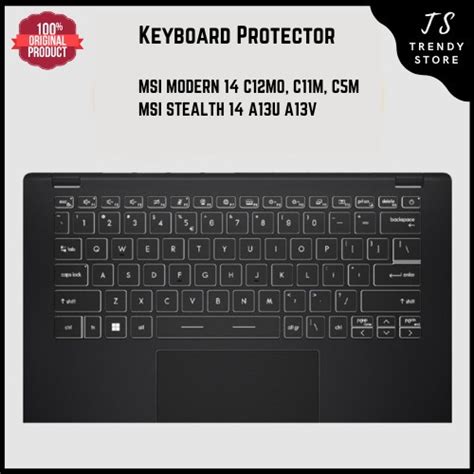 Jual Keyboard Protector Cover Msi Modern C M C Mo C M Stealth