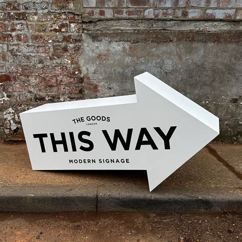 Giant Large Big 3D Metal Arrow Sign. for Events and Businesses. - Etsy