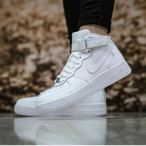 Tênis Nike Air Force Cano Alto Branco Tênis Masculino Nike Nunca