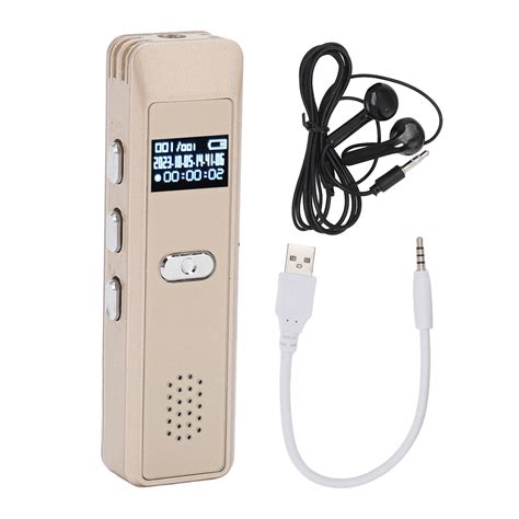 Digital Voice Recorder Multifunction Ai Smart Hd Noise Reduction Voice Activated Recorder For