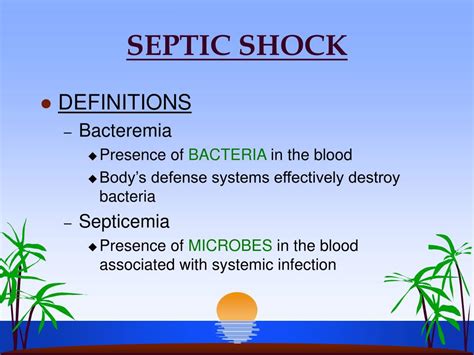 Ppt Septic Shock Powerpoint Presentation Free Download Id 1715724