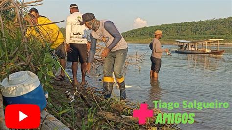 Pescaria De Barranco No Rio Envira Os Amigos Sai Muito Mandl Youtube