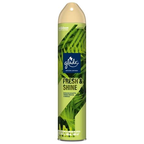 Aromatizante Ambiental Glade En Aerosol Fresh Shine Ml Walmart