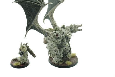 Warhammer 40000 Forge World Nurgle Daemon Prince And Herald Whtreasury