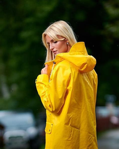 Rainwear From Sweden On Instagram Wilma In Yellow Three Pocket Jacket