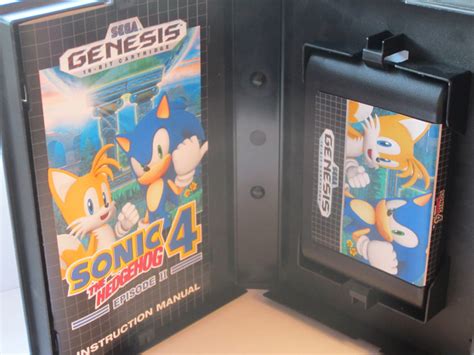 Sonic The Hedgehog 4 Sega Genesis Cases Behance