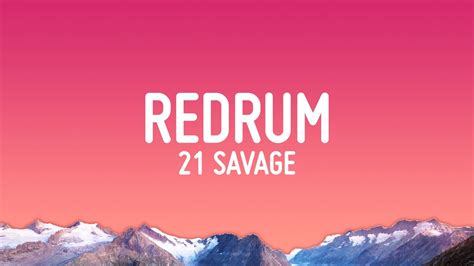 21 Savage - redrum (Lyrics) Chords - Chordify