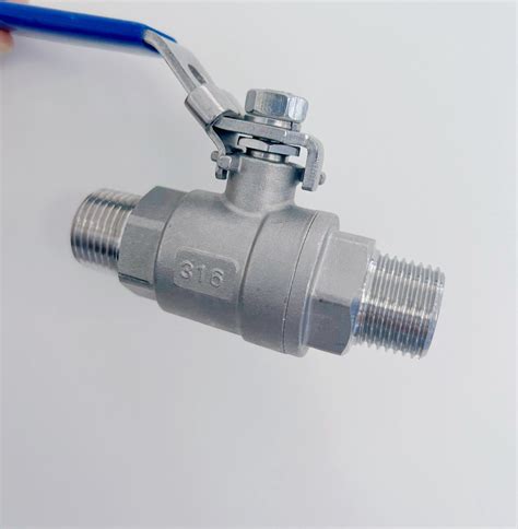 Pc Stainless Steel M M Full Port Psi Ball Valve