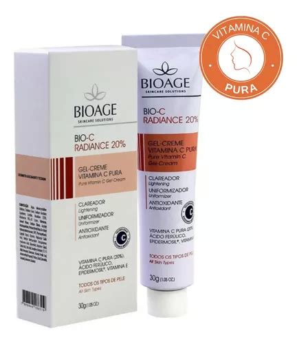 Vitamina C Radiance Creme Clareador Facial Bioage G