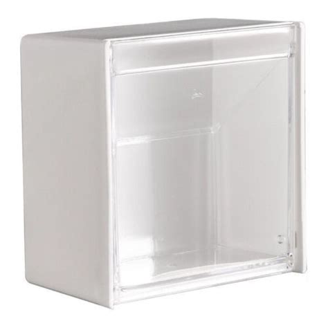 Plastic Wall Mounted Storage Boxes Dustproof Bathroom Organizer Jewelry