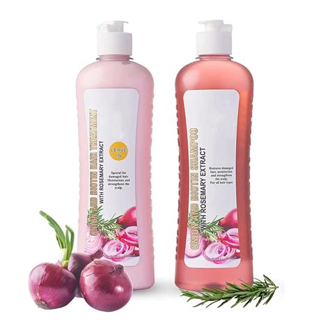 Amazon Onion Biotin And Rosemary Shampoo Shampoo De Cebolla Y