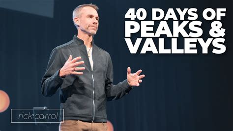 Days Of Peaks And Valleys Portico Community Church Youtube