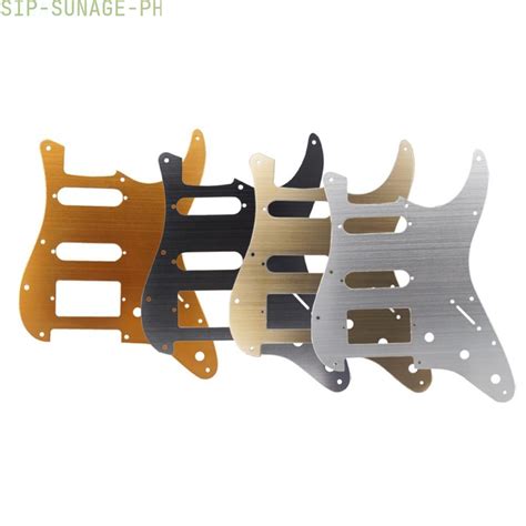 Metal Holes Ssh Guitar Pickguard Scratch Plate For Strat Electric