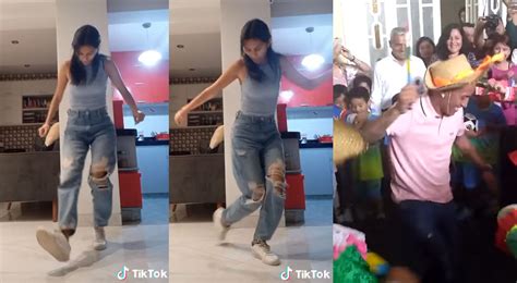 Tiktok Viral Perú Peruana Se Roba El Show Con La Contradanza De