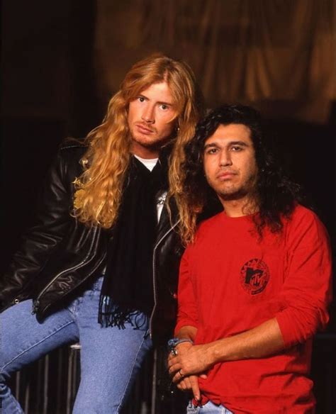 Dave Mustaine And Tom Araya Dave Mustaine Famous Musicians Dave