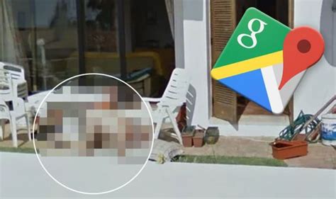 Google Maps Naked Man Caught Out By Street View Outside His Home