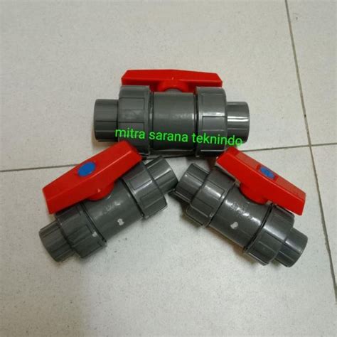 Jual Ball Valve Watermur Pvc Stop Kran Model Watermur Pvc Inchi