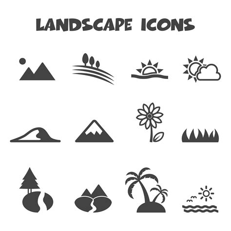 Landscape Architecture Symbols