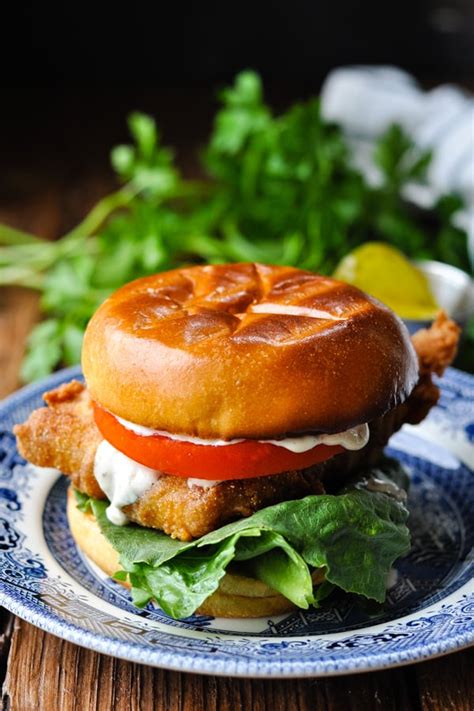 Crispy Fried Fish Sandwiches The Seasoned Mom