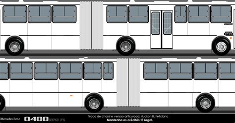 Desenhos De Nibus Ciferal Gls Bus Articulado Mercedes Benz O Upa