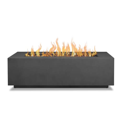 Aegean Propane Fire Table With Ng Conversion Kit Real Flame