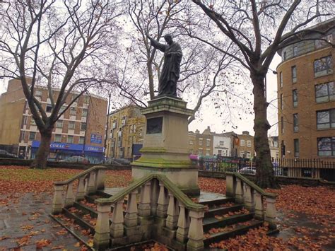 Churchyard War Memorial At Church Of St Anne S Limehouse London