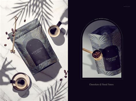 Azura Coffee Branding Mockup Set Behance