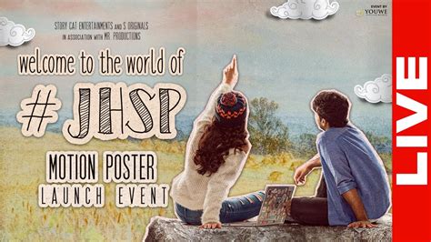 World Of Jhsp Motion Poster Launch Event Live Story Cat