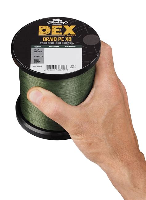 Berkley Dex X Gevlochten Lijn Moss Green M Visdeal