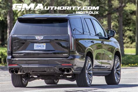 Cadillac Escalade V Prototype Spy Shots No Camo May